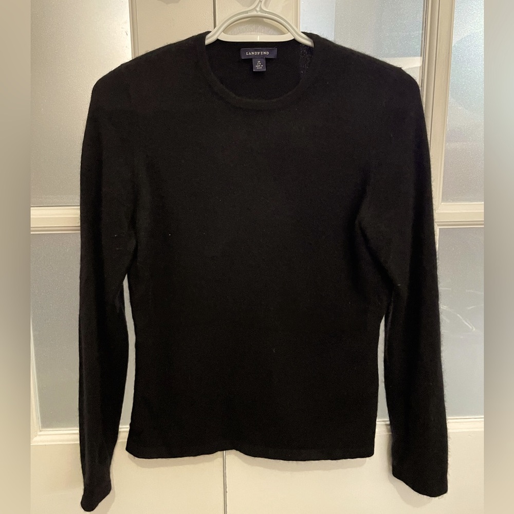 Black Cashmere Sweater
